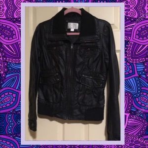 Vegan Leather Jacket 🖤SOLD